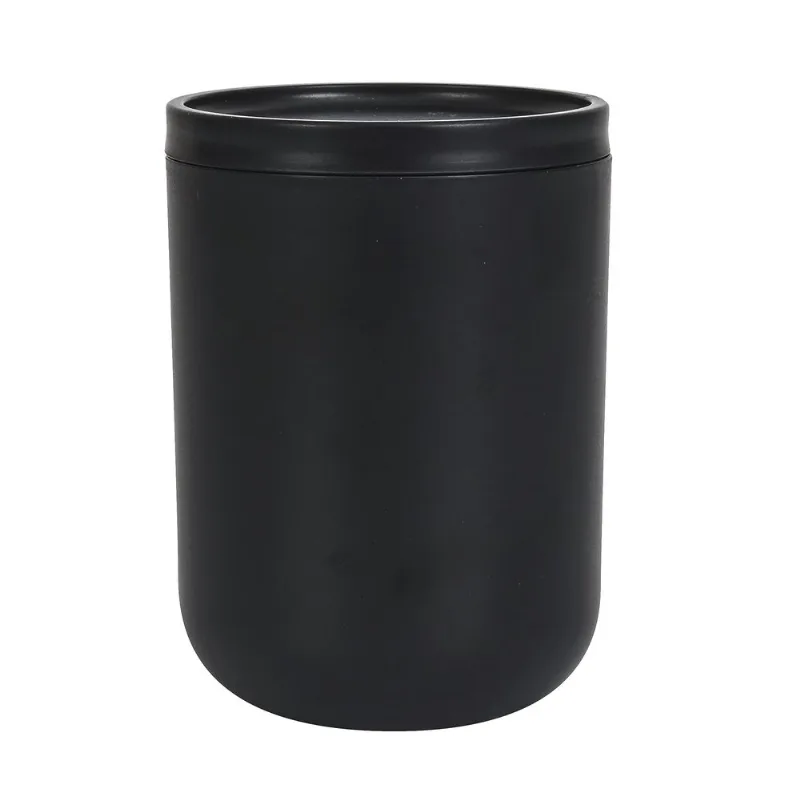 Porta Algodão Bold Preto Ou