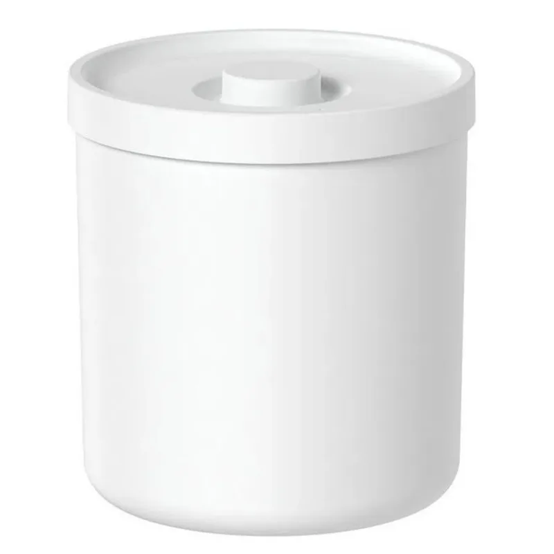 Lixeira Bold 6L Branco Fechado Martiplast