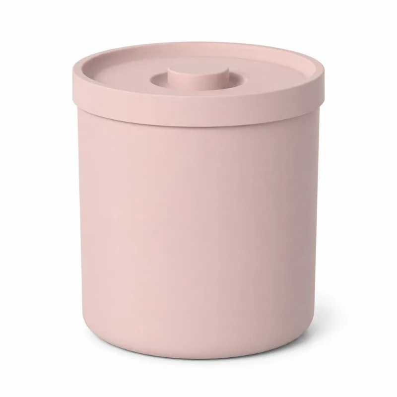 Lixeira Redonda Bold Ou Rosa Duna 6L