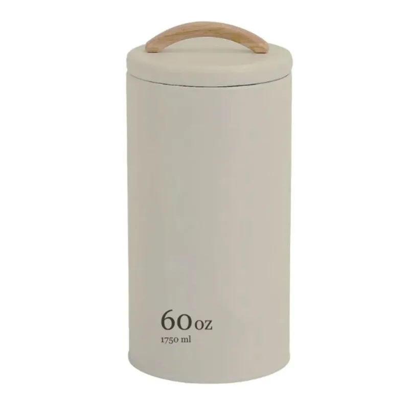 Pote Mantimento Sense 1,75L Bege Fechado Martiplast