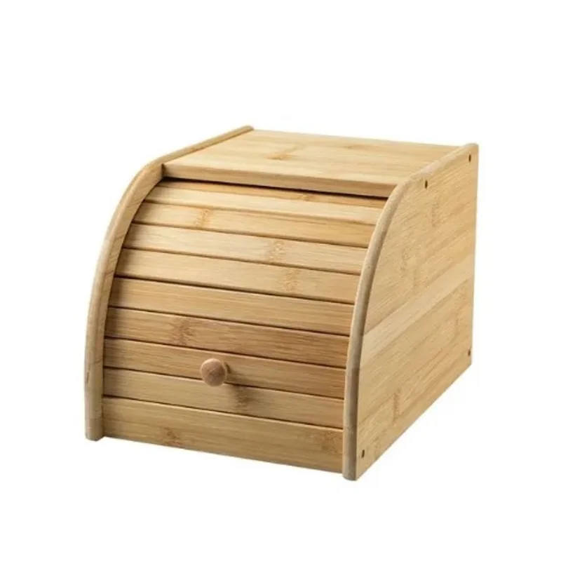 Porta Pão Sense com Abertura Frontal P Bambu Martiplast