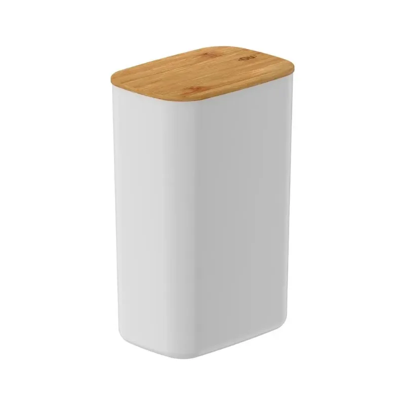 Pote Hermético 2,3 Litros Keep Branco Fechado Martiplast