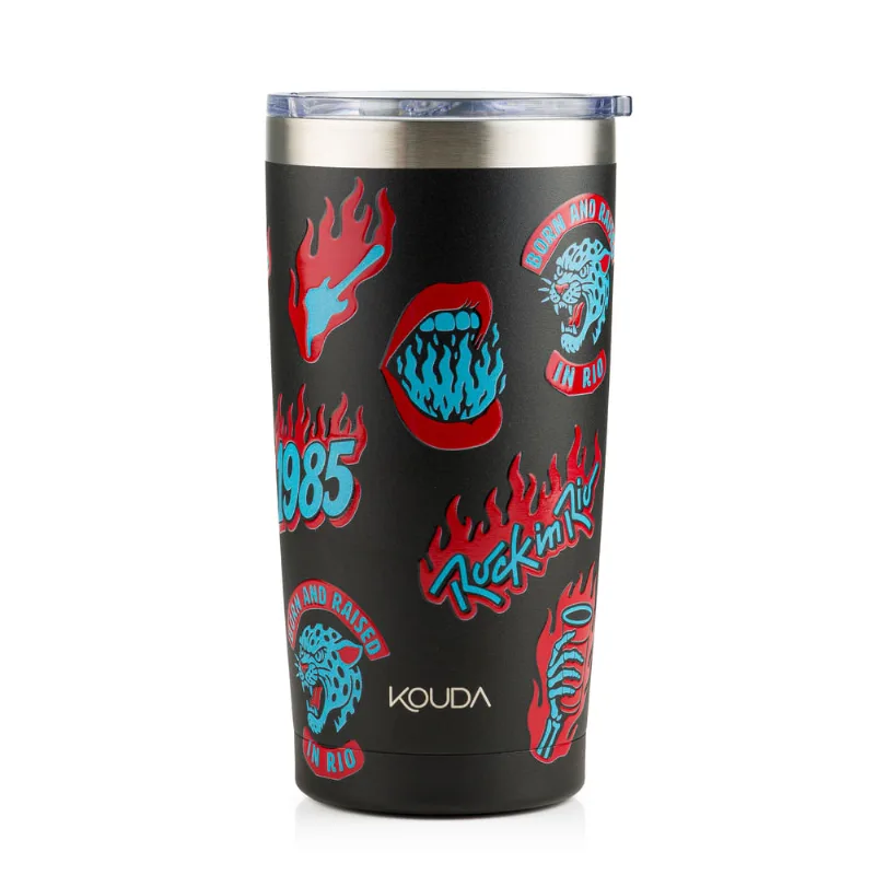 Copo Térmico Rock in Rio Kouda Don On Fire 500ml