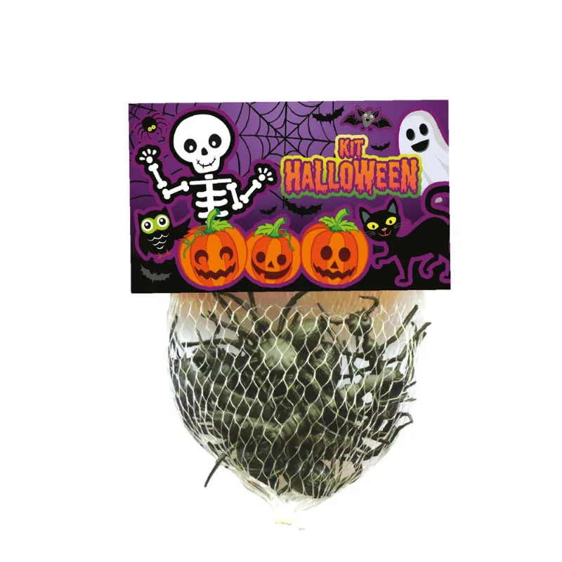 Conjunto De Figuras - Halloween - Aranhas - Gala