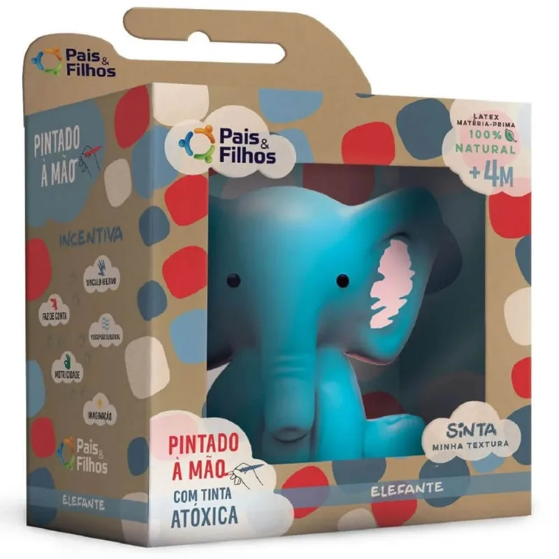 Mordedor latex elefante pais E filhos