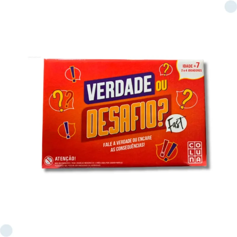 Jogo De Tabuleiro Verdade Ou Desafio 792464 - Pais E Filhos
