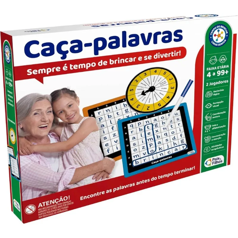 CACA PALAVRAS - PAIS E FILHOS