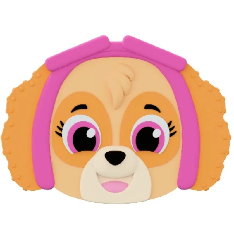 Mordedor Patrulha Canina Skye para Dentição Rosa Pais & Filhos