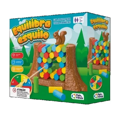 Jogo Equilibra Esquilo - LC