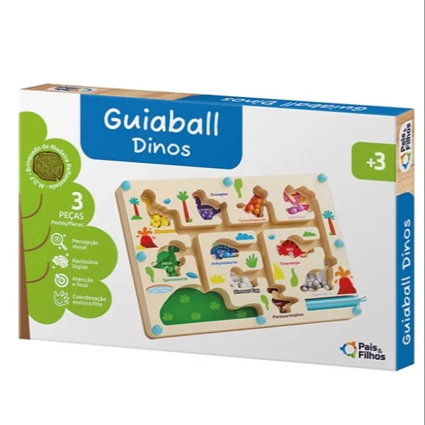 Jogo Guiaball Dinos - LC