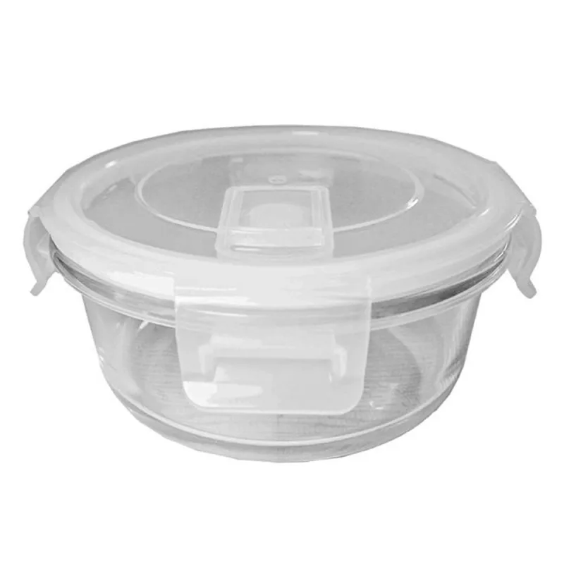Pote Flashgoods Hermético Redondo Vidro com Válvula 845ml - Flashgoods