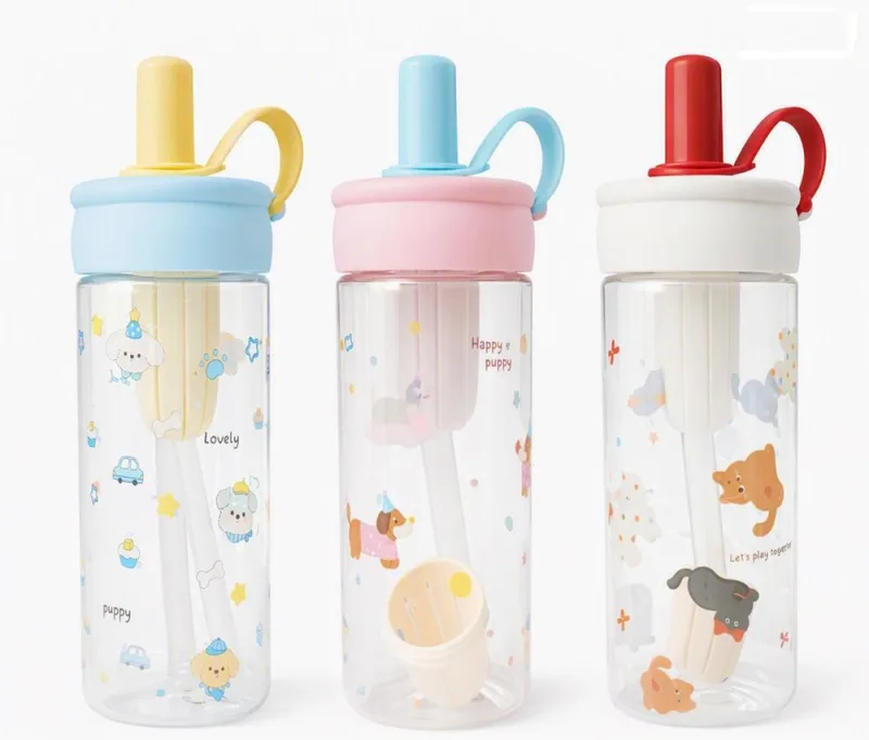 Garrafa 700ml Plástico Puppy Diversos Modelos - LC
