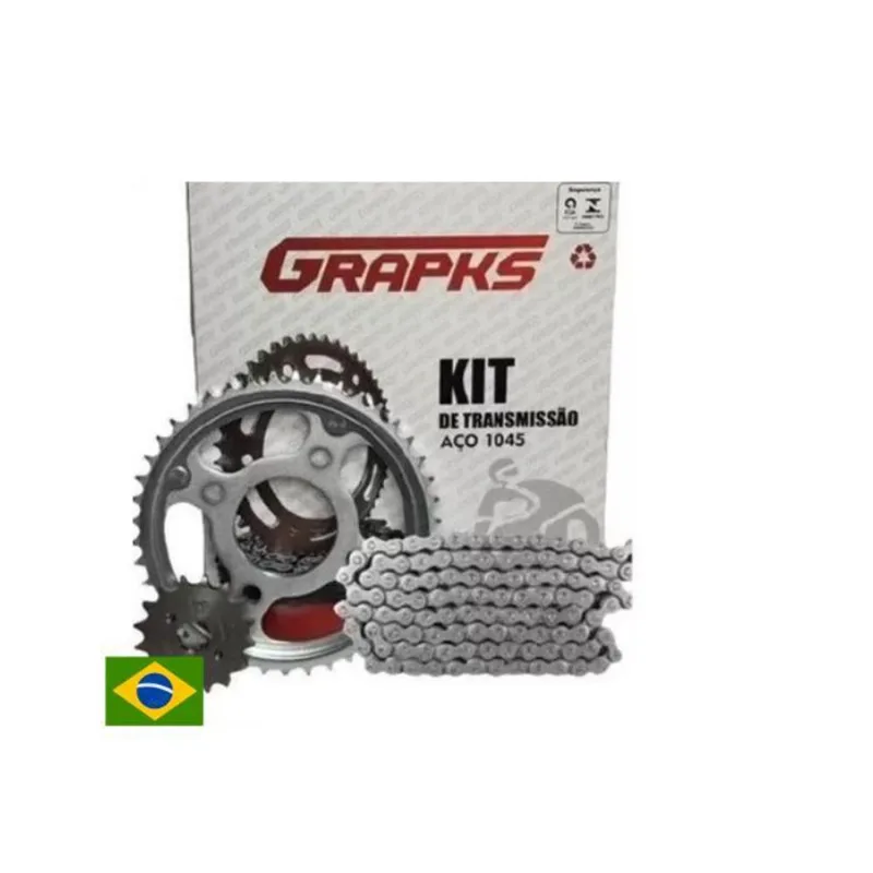 Kit Transmissão Relação Honda Cg 125 Titan Today Ate 1999