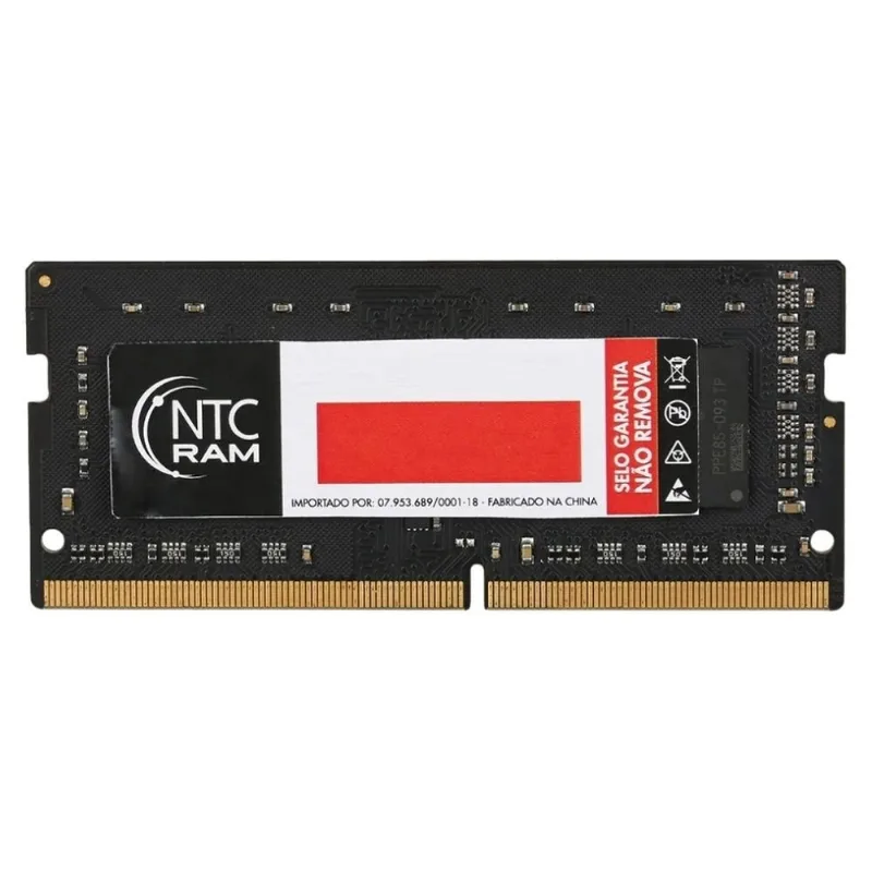 Memória Para Notebook Netac NTC-4GB DDR3 4GB 1600MHz (MP)