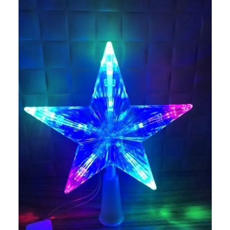 Ponteira de Árvore de Natal Led Colorido