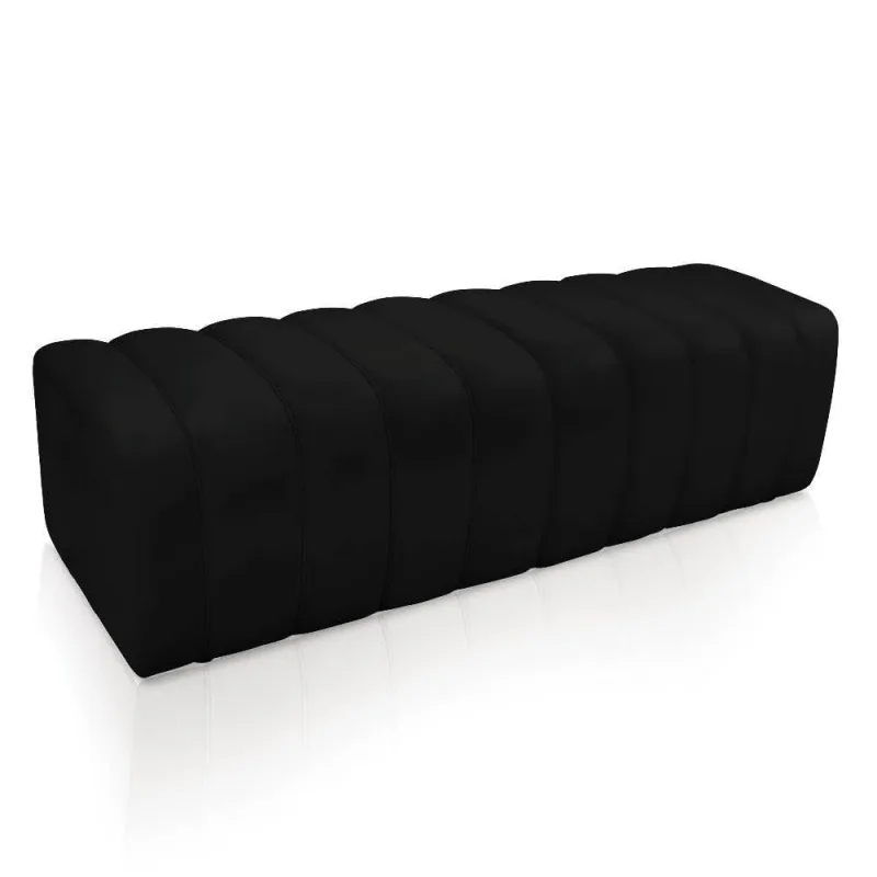 Calçadeira Olivia Queen 160cm Preto - Não Disponível - Móveis