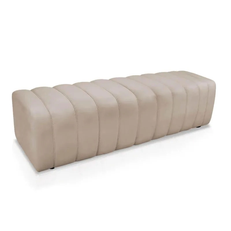 Calçadeira Olivia King 195cm Bege - Não Disponível - Móveis