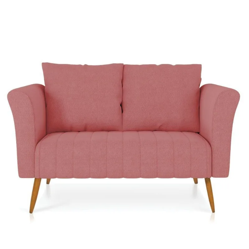 Namoradeira Marilia Linho Whisky Rose A106 Castanho