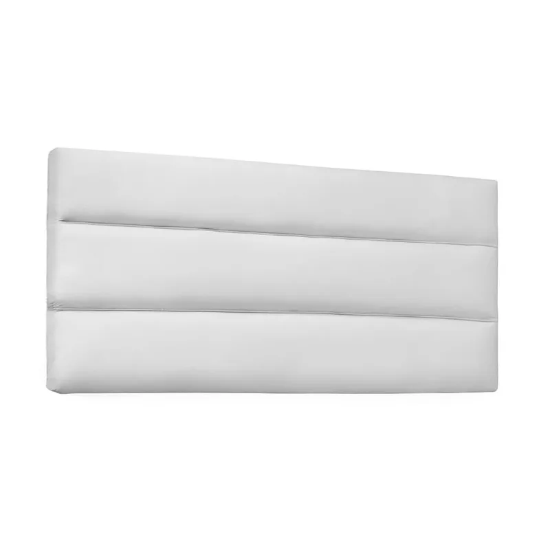 Cabeceira Painel La Italiana Para Cama Box Queen 160 cm Corino Branco - D'Rossi