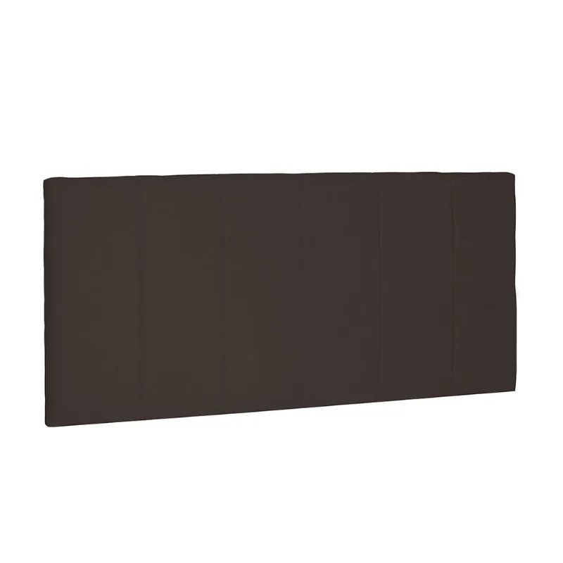 Cabeceira Painel Arizona Para Cama Box King 195 cm Suede Café - D'Rossi