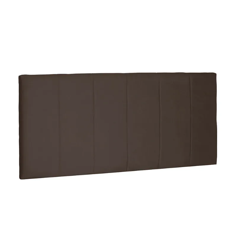 Cabeceira Painel Arizona Para Cama Box King 195 cm Suede Caramelo - D'Rossi - DRossi