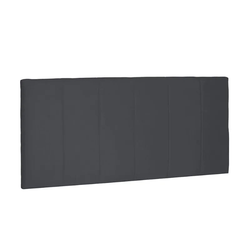 Cabeceira Painel Arizona Para Cama Box King 195 cm Suede Cinza - D'Rossi - DRossi