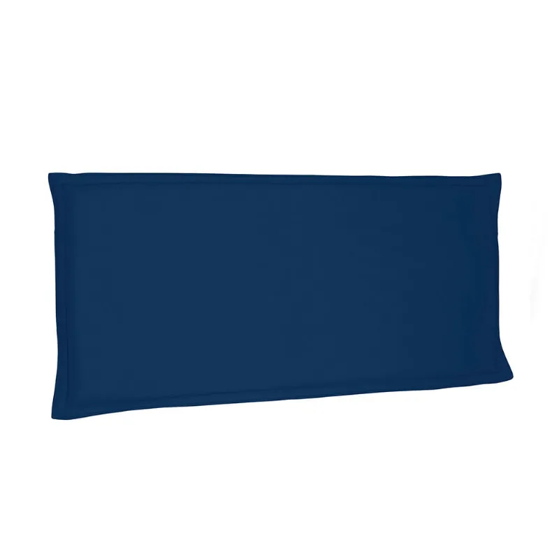 Cabeceira Painel Garden Para Cama Box Solteiro 90 cm Suede Azul Marinho - D'Rossi