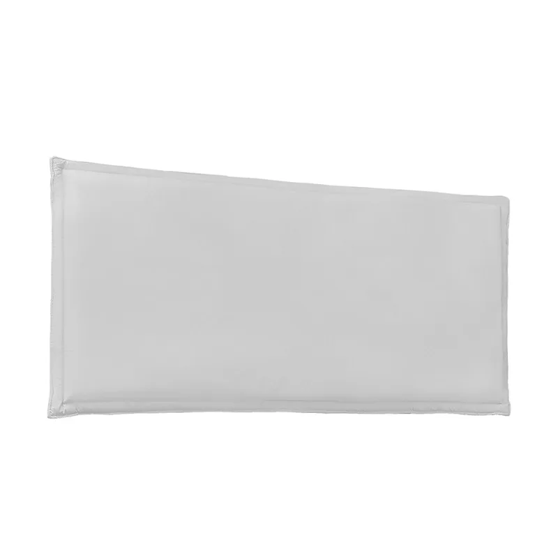 Cabeceira Painel Garden Para Cama Box Queen 160 cm Corino Branco - D'Rossi