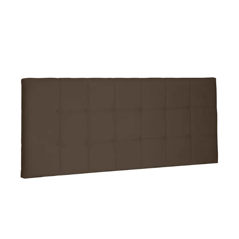 Cabeceira Painel Verona Para Cama Box Solteiro 90 cm Suede Caramelo - D'Rossi - DRossi