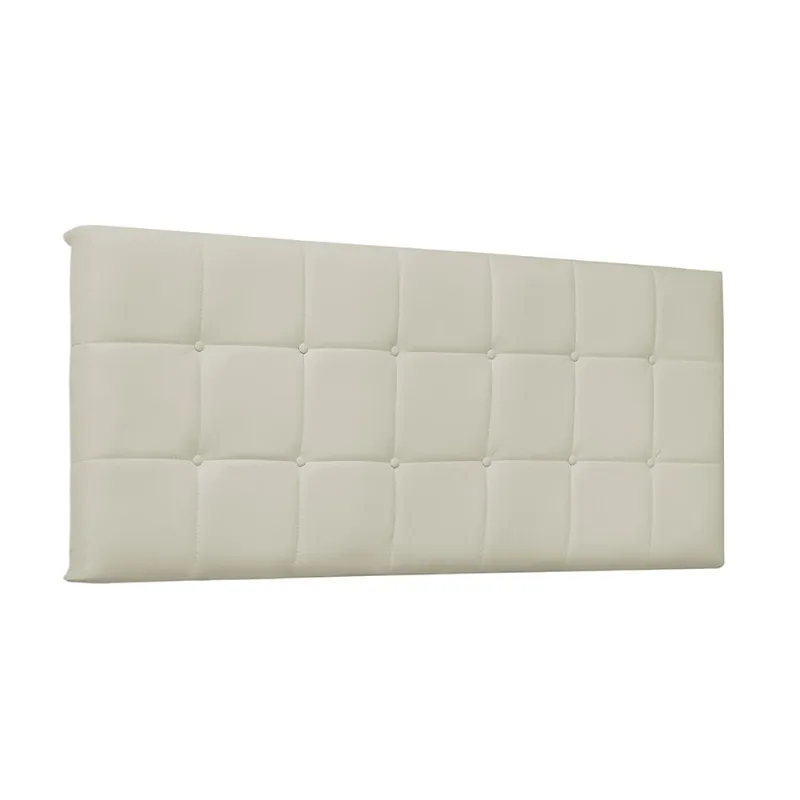 Cabeceira Painel Verona Para Cama Box Casal 140 cm Corino Bege - D'Rossi
