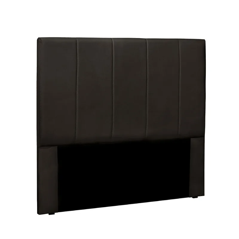 Cabeceira Arizona Para Cama Box King 195 cm Corino Marrom - D'Rossi