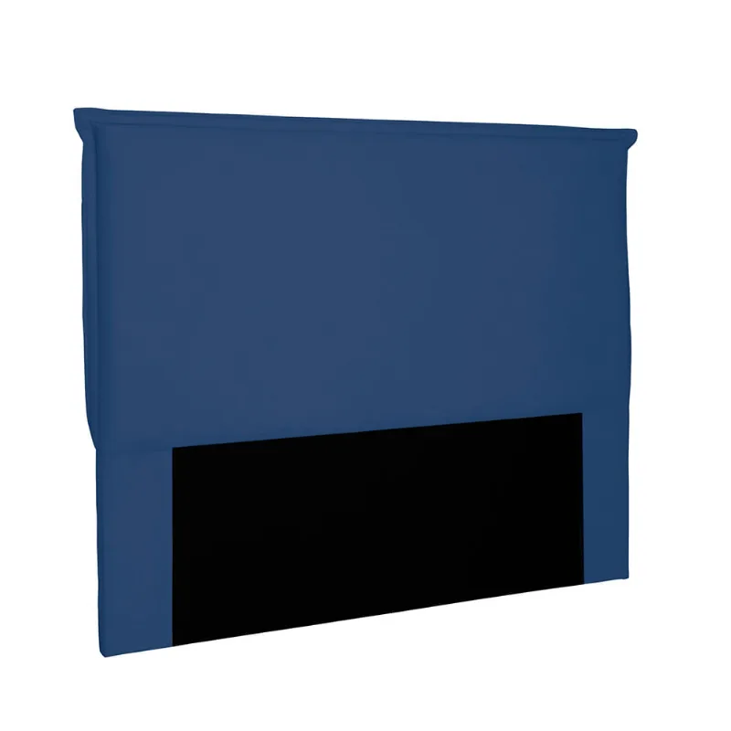 Cabeceira Garden Para Cama Box King 195 cm Suede Azul Marinho - D'Rossi