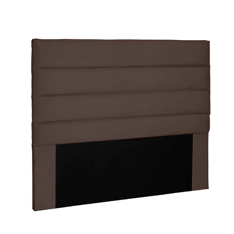 Cabeceira La Italiana Para Cama Box Queen 160 cm Suede Café - D'Rossi