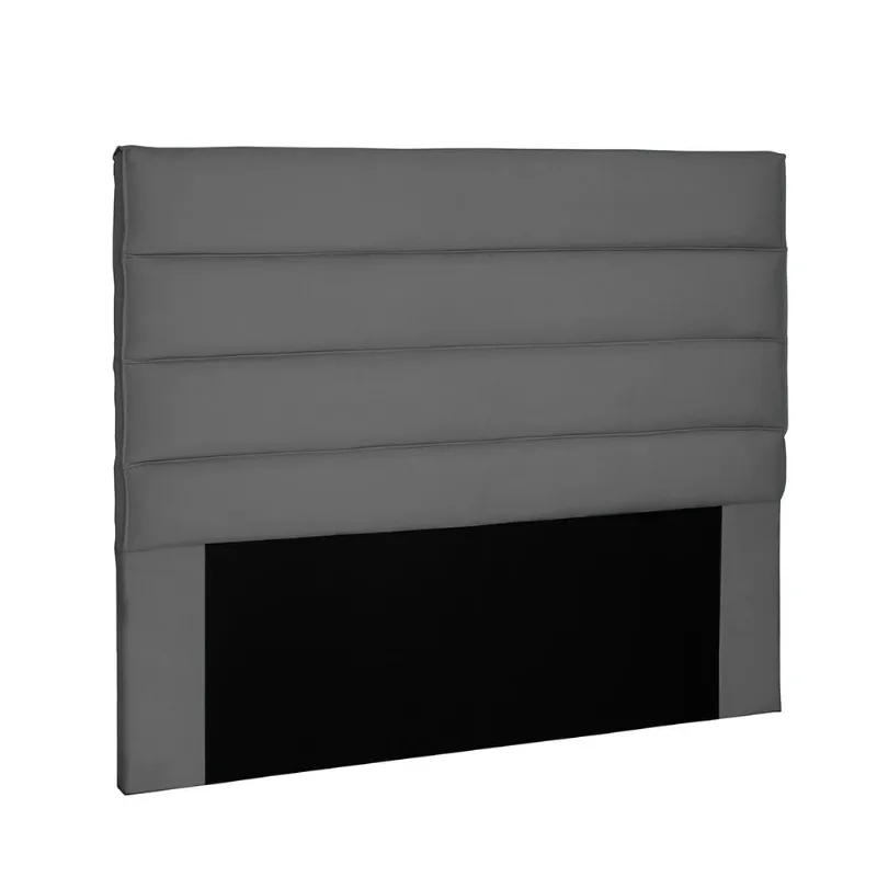 Cabeceira La Italiana Para Cama Box Queen 160 cm Suede Cinza - D'Rossi
