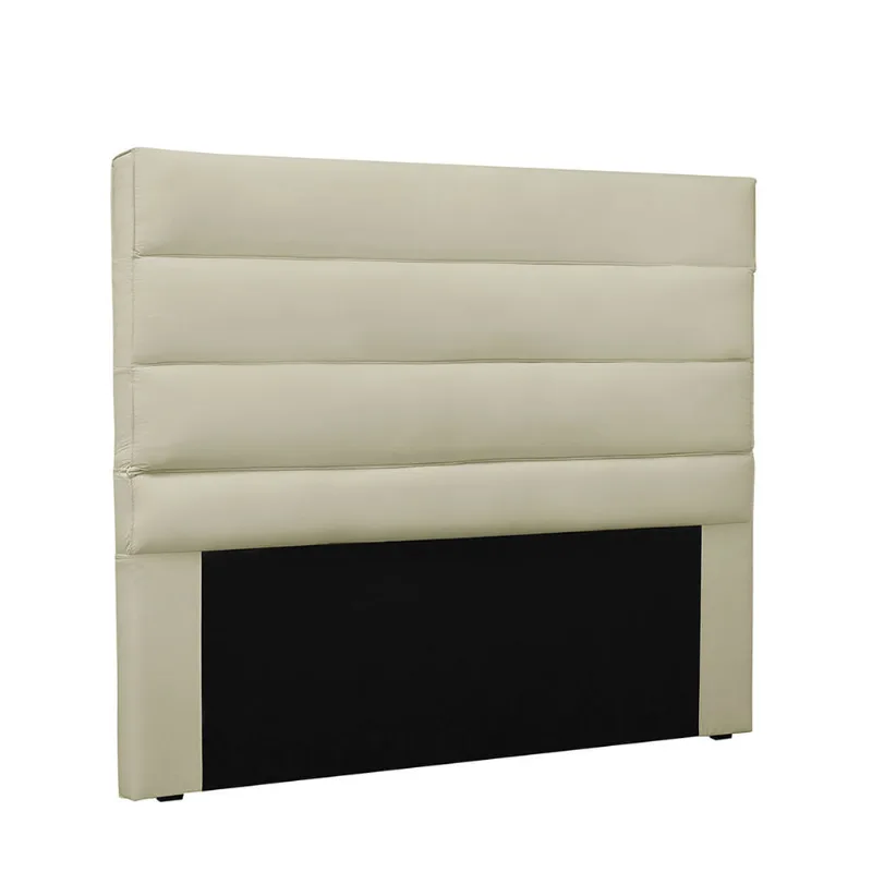 Cabeceira La Italiana Para Cama Box Queen 160 cm Corino Bege - D'Rossi
