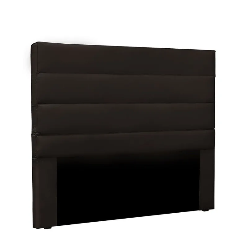 Cabeceira La Italiana Para Cama Box Queen 160 cm Corino Marrom - D'Rossi