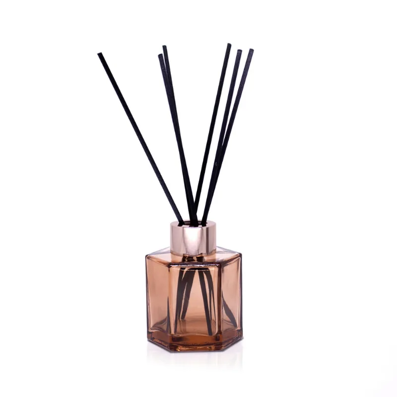 Frasco de Vidro para Difusor Rose 21x6x6 - D'Rossi - DRossi