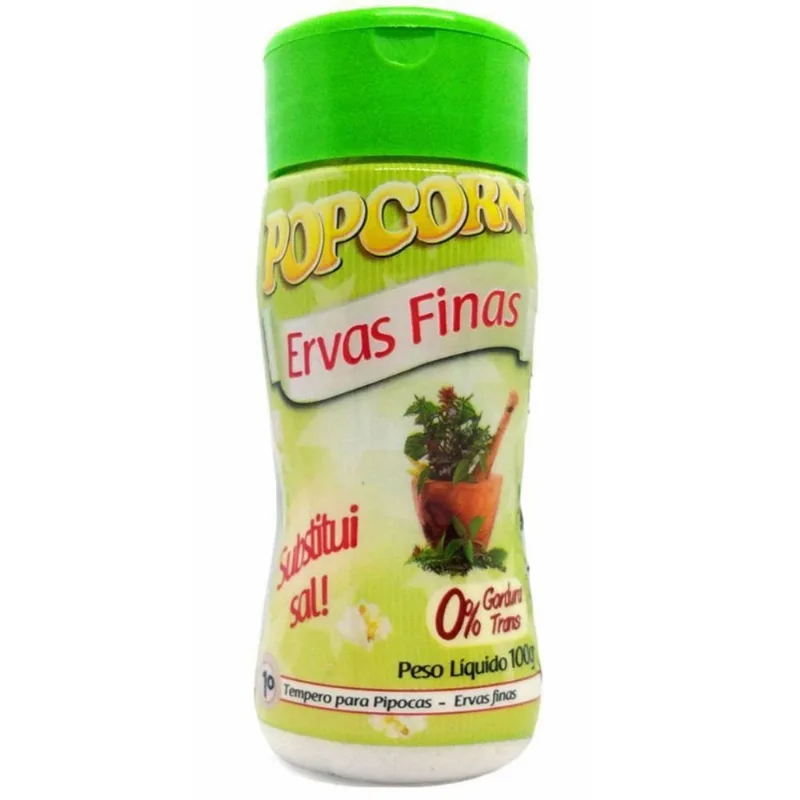 Tempero Popcorn Sabor Ervas Finas, Presunto E Molho Mexicano