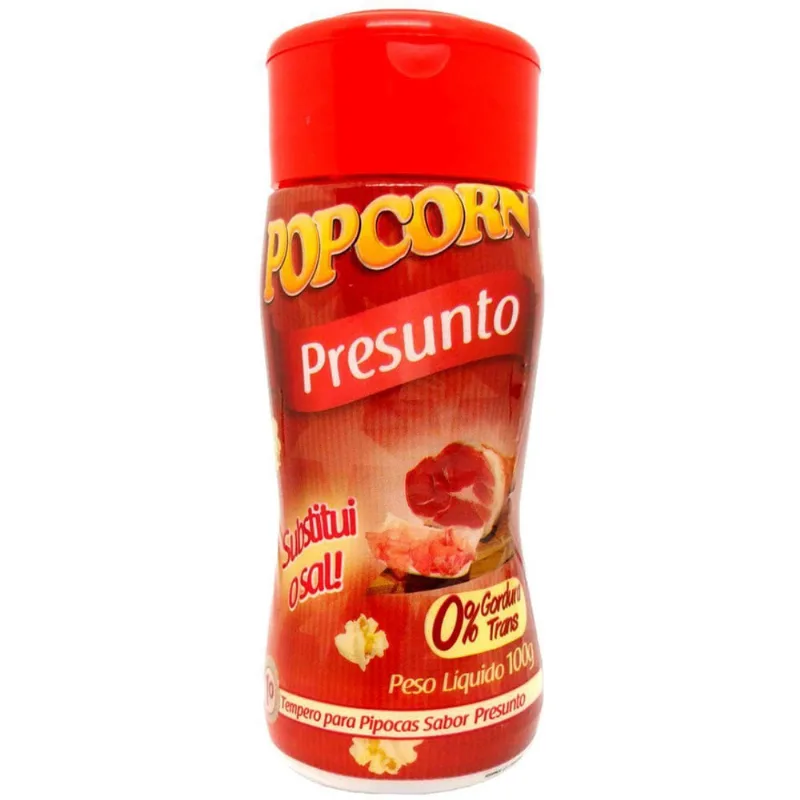 Combo 3 Temperos Pipoca Popcorn Sabores Picanha, Presunto E