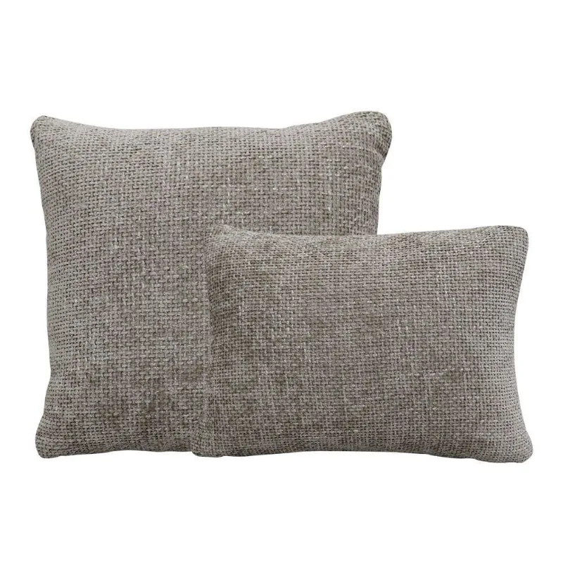 Kit 02 Almofadas Decorativas 30x45cm E 40x40cm Linhão Fendi - Nexta Casa - Nexta Casa