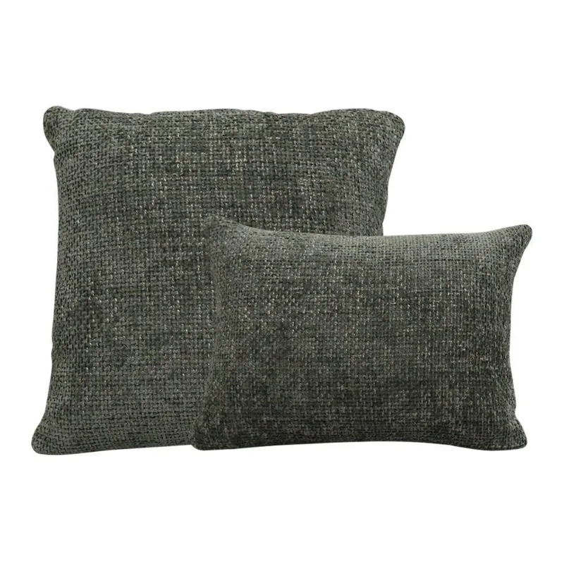 Kit 02 Almofadas Decorativas 30x45cm E 40x40cm Linhão Verde - Nexta Casa - Nexta Casa