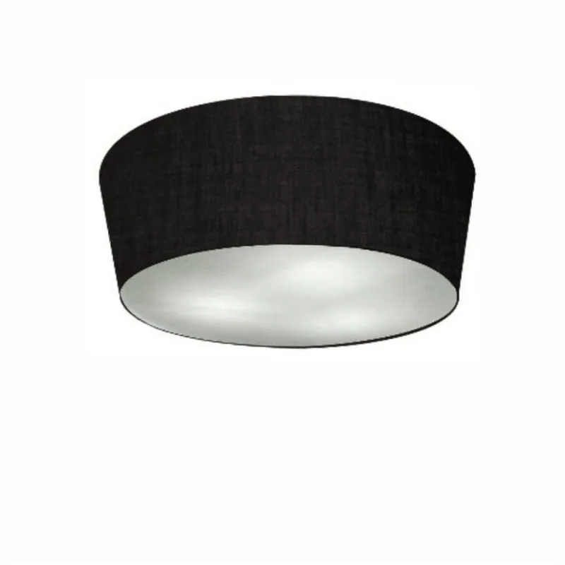Plafon Para Banheiro Cone Sb-3003 Cúpula Cor Preto - Vivare Brasil Iluminação