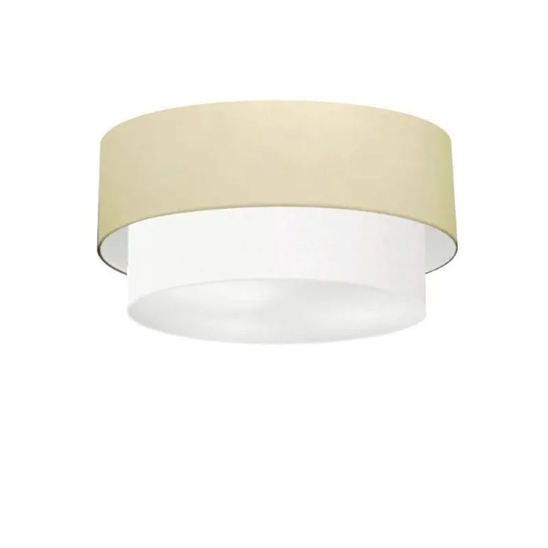 Plafon Para Banheiro Cilíndrico Sb-3017 Cúpula Cor Algodão Crú Branco - Vivare Brasil Iluminação