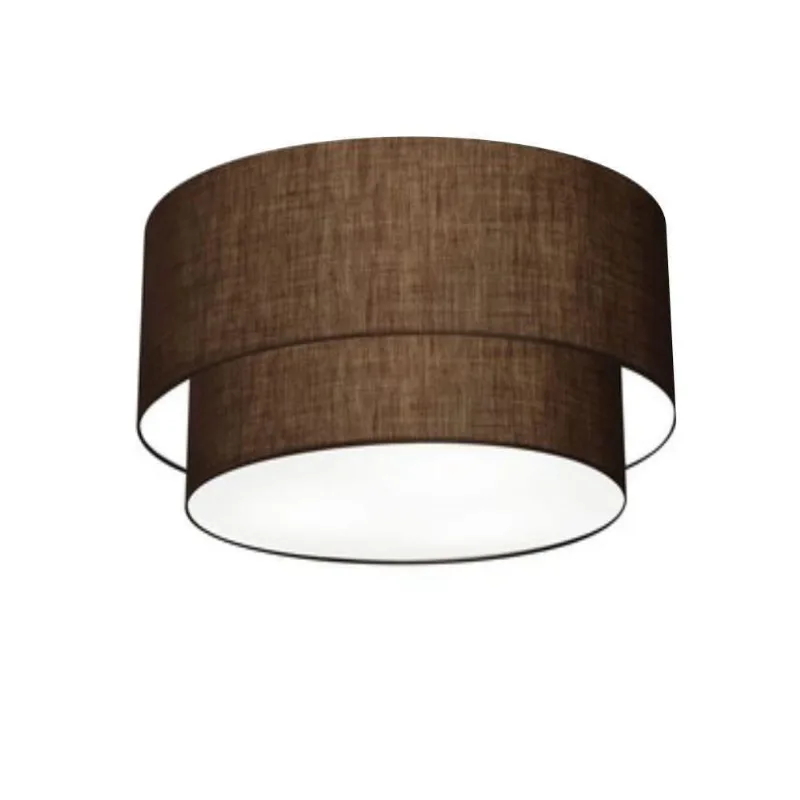 Plafon Para Banheiro Cilíndrico Sb-3045 Cúpula Cor Café - Vivare Brasil Iluminação