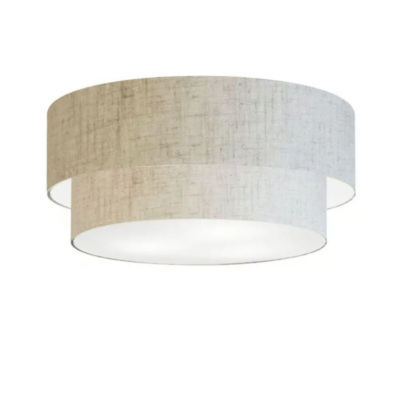 Plafon Para Banheiro Cilíndrico Sb-3063 Cúpula Cor Rústico Bege - Vivare Brasil Iluminação