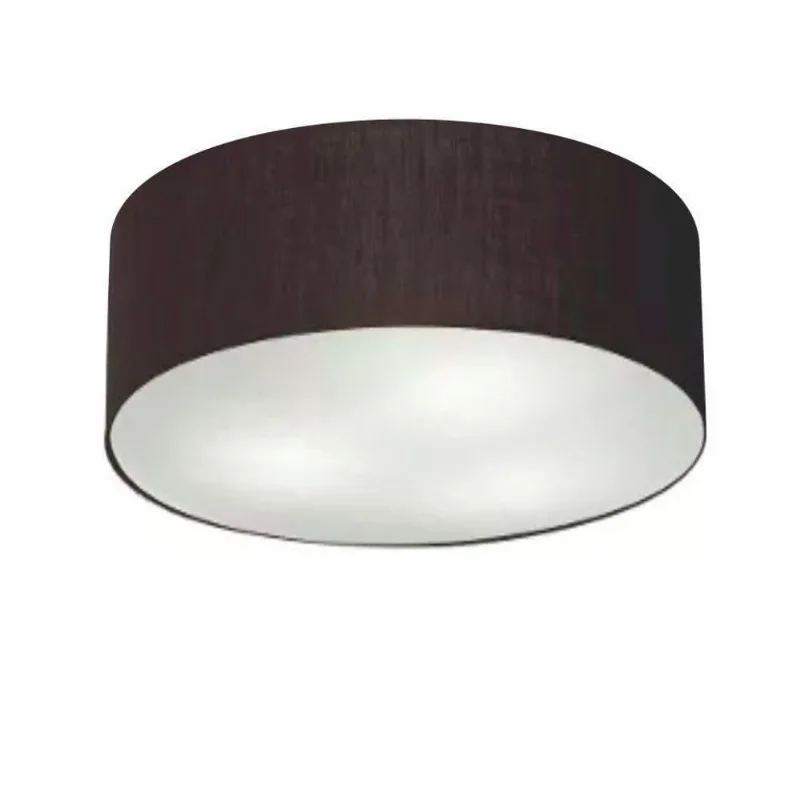 Plafon Para Corredor Cilíndrico Sc-3014 Cúpula Cor Preto - Vivare Brasil Iluminação