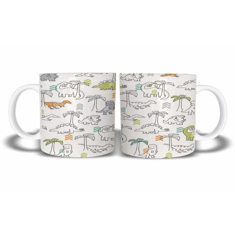 Caneca Polímero 325Ml Dinossauro