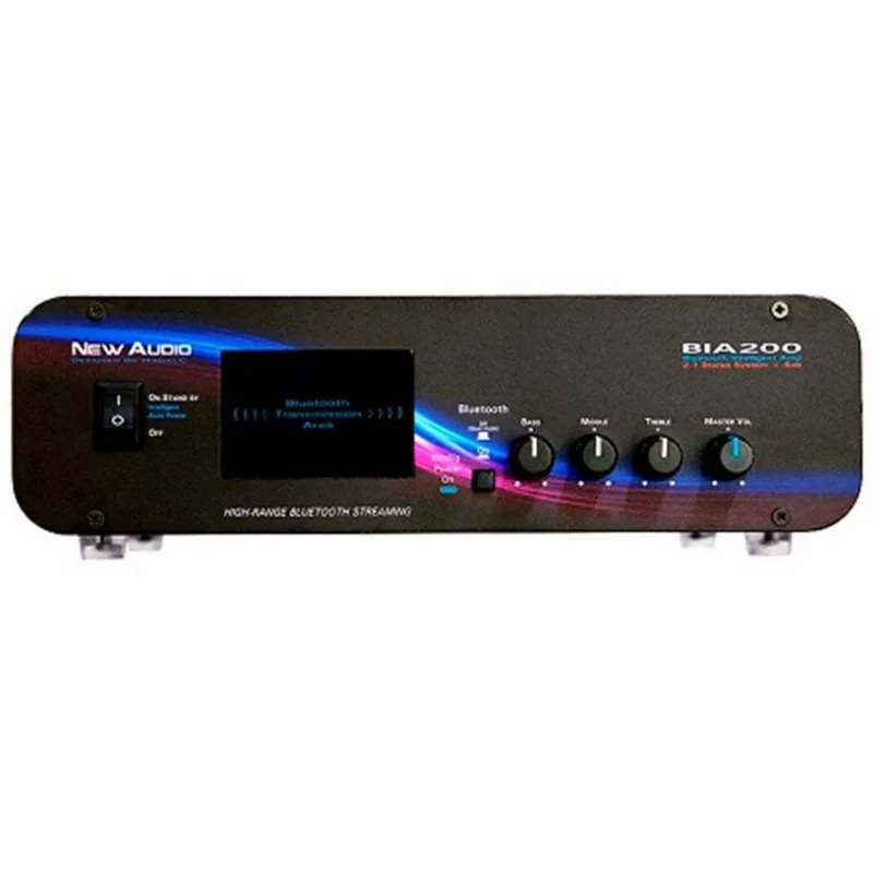 Amplificador New Áudio Bia 200 Bt 2.1 St+ Sub 200fd + 4 Cxs