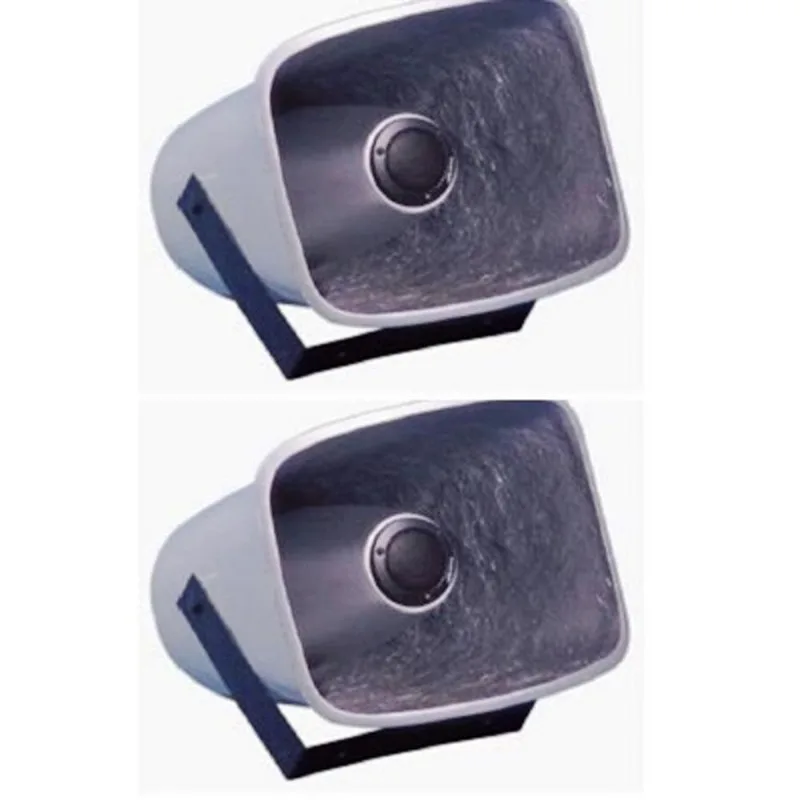 Corneta Balde Fibrasom G 086 2 Peças + Amplificador Pwm1000