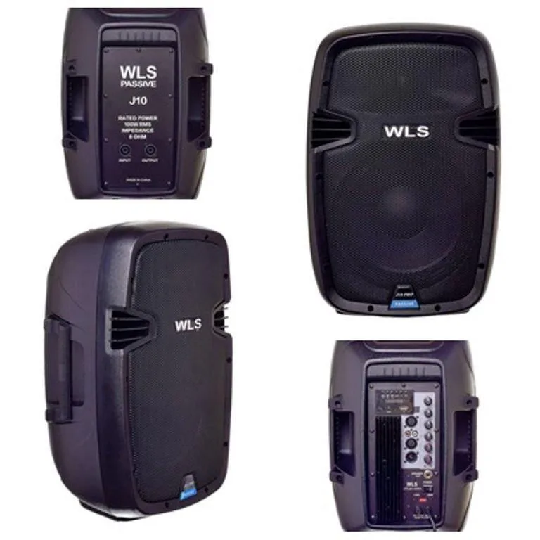 Caixa Acústica Wls J10 Pro Ativa + Caixa J10 Pro Passiva - Não Disponível - Instrumentos Musicais